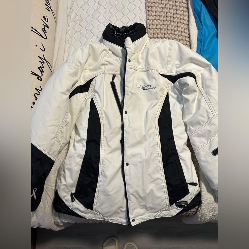 White Medium Choko Skiing jacket